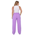Calça Pantalona Feminina Cintura Alta