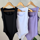 Kit 3 Body Feminino Decote Quadrado