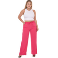 Calça Pantalona Feminina Cintura Alta