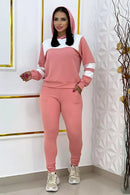 Conjunto De Frio Moletom Com Capuz