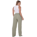 Calça Pantalona Feminina Cintura Alta