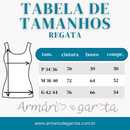 Regata Feminina Urban Comfort de Algodão - COMPRE 2 LEVE 3 [ÚLTIMAS UNIDADES EM ESTOQUE]